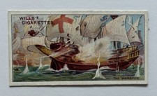 Wills Celebrated Ships Warspite Elizabethan Warship Tobacco Card CC46 picture