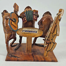 Mexican Folk Art Taxidermy Frogs Playing instruments band Corona Beer picture
