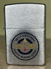 Top Gun United States Navy Fighter Weapons School Zippo Lighter picture