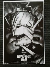 Invisible Man Movie Universal Monsters Art Poster Print 11x17  picture
