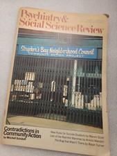 1968 October Psychiatry & Social Science Review  picture