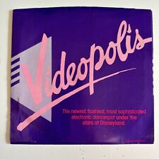 videopolis 7” rare walt disney productions from 1985 in near mint condition picture