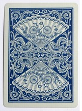 Bicycle “New Fan” Design Vintage Swap Playing Card picture