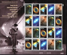 #3384-8 HUBBLE SPACE TELESCOPE. MINT SHEET.  F- VF NH. BCV $21.75 picture