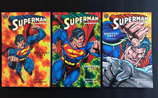 Superman Doomsday Lot of 3 DC 1994 TPB Complete Set picture