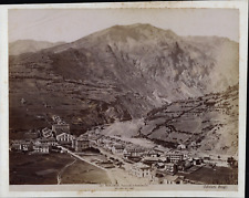 Brogi, Italy, Moncenisio, Panorama di Bardoneche vintage albumen print pull  picture