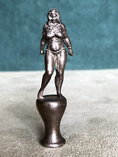 Aggressive Warrior Queen Pipe Tamper, Solid Fine Pewter picture