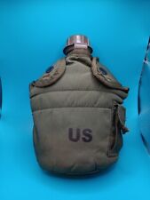US Military Canteen Plastic With Cover Water Bottle picture