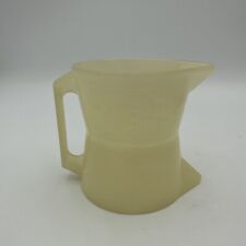 Vintage Double Measuring Cup Retro White Wet Dry Kitchen picture