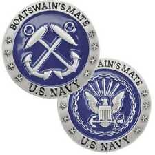 Boatswains Mate Challenge Coin US Navy  Militaria Token  NEW picture