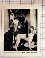 Margot Asquith Elizabethan Coronation Ball Photo Print Greyhound 1911 Ephemera picture