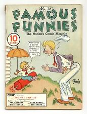 Famous Funnies #36 VG- 3.5 1937 picture