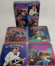 Vintage Joe Camel Cigarettes 1992 Set Of 4 Cork Drink Coasters with Original Box picture