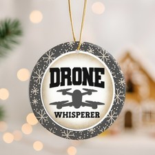 Drone Whisperer - 3" Aluminum Ornament picture