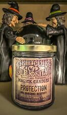 Wiccan Magic Spell Candle for PROTECTION - BANISHING - ENDING DRAMA - HEALING picture