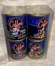 DISNEY Mickey’s Really Swell Coffee NEW 4 Pack Holiday Cheer Egg Nog Vanilla HTF picture