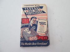 Vtg Foward with Federal Fertilizer Advertising/Promo Pocket Note Pad picture