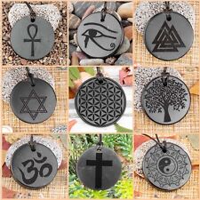 Pendants Amulets made of Natural stone, Russian Shungite, EMF protection, Tolvu picture