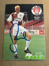 Markus Sailer, Germany 🇩🇪 FC St.Pauli 1991/92 hand signed picture