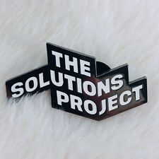 The Solutions Project Climate Change Activist Enamel Lapel Pin picture