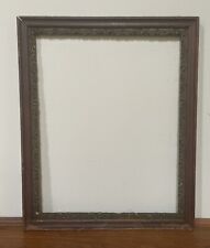 Vintage Large Ornate Wooden Art  Frame-19”x 23x 0.75”, Interior 16”x20” picture