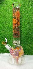 TALL Cheech™ 16” THICK Amber Fumed Elephant BONG Glass Water Pipe Animal picture