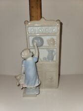 House Of Lloyd Music Box Cookie Thief Ceramic Figurine Works picture