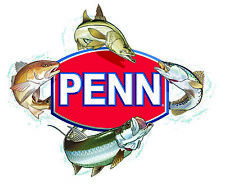 PENN FISHING STICKER LAKE MIX TROUT DECAL LABEL DECAL LURE REEL TACKLE BOX USA picture