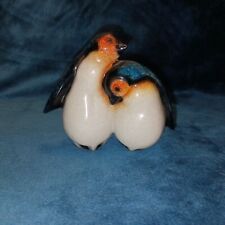 Ceramic Emperor Penguin Couple picture