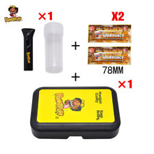 HONEYPUFF 2X 78MM Honey Flavored Rolling Paper+1X Black Filter Tip+1X Black Case picture