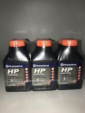 Husqvarna 2 Stroke HP Oil w/ Fuel Stabilizer 50:1 1 Gal Mix 6pk 2.6oz Bottles picture