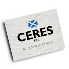 A4 PRINT - Ceres, Fife, Scotland - Lat/Long NO4011 picture