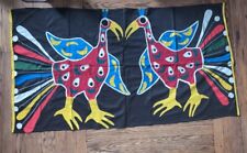 Large Vintage African Abomey Applique Folk Art Dahomey Benin Tapestry Textile picture