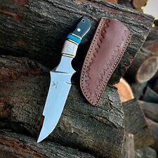 BLADE HARBOR HUNTING OUTDOOR STAINLESS CAMPING KNIFE CUSTOM ANTLER MADE SURVIVAL picture