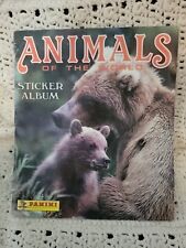 COMPLETE SET: Animals Of The World Sticker Album picture