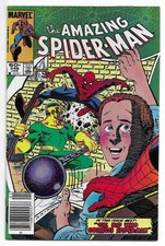 the Amazing Spider-Man #248 MARVEL COMIC BOOK 1st series leukemia 1984 newsstand picture