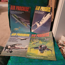 4 Air Progress Magazines 1966 Excellent Condition  picture
