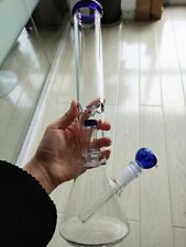 13inch Big Glass Bong 14.5mm Smoking Glass Water Pipes Straight Recycler Bongs picture