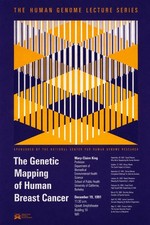 🎨 Human Genome Lecture Series Poster (1991) - 2x3 Print 🗞️ Premium Matte picture