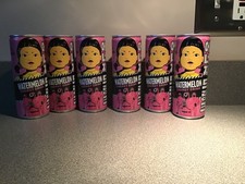 6 Cans Extremely Collectible Netflix Squid Games 250 ML Watermelon Energy Drink picture