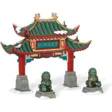Dept. 56 Christmas Series Wong's in Chinatown and Welcome to Chinatown Lot picture