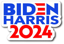 BIDEN HARRIS 2024 Democrat Political Bumper Sticker High Quality Decal picture