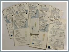 Vtg Dept Commerce Sectional Aeronautical/VFR Charts-LOT OF 9-NY/WA/CA/PA/MI/More picture