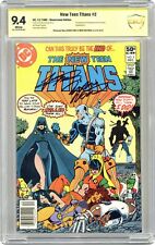 New Teen Titans #2D CBCS 9.4 Newsstand SS Perez/ Wolfman 1980 19-1247D7A-027 picture