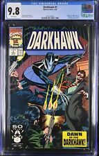 Darkhawk (1991) #1 CGC NM/M 9.8 White Pages 1st Full Darkhawk  Key Marvel 1991 picture