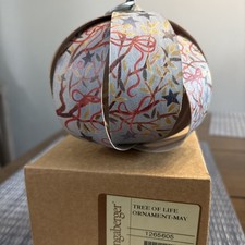 Longaberger Tree of Life May Ornament Ribbons May2013 ONLY NOS picture
