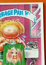 1986 Topps OS5 Garbage Pail Kids 169a DEE FACED Trading Card MISS BANNER ERROR picture