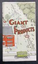 Rare Antique Vtg 1910s-20s GIANT PRODUCTS School Playground Catalog Brochure WOW picture
