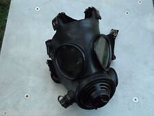 Military 40mm NATO Gas Mask w/Drink Port & Protective Hood, Size Med/Reg UNUSED picture