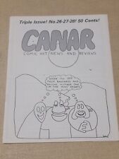 Comic Art News & Reviews 1974 Fanzine 26 27 28 CANAR Dave Sim Gene Day Fandom picture